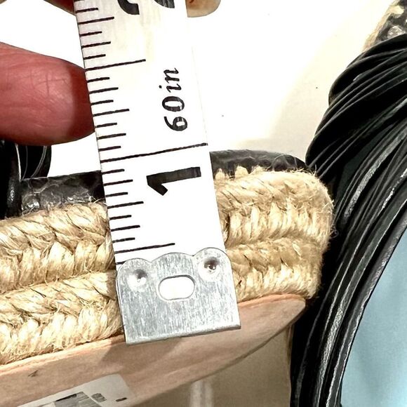 Frances Valentine Jute Espadrille Wedge Sandals - Picture 10 of 13